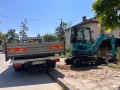 Багер 2.5т , самосвал , платформа,200€ машиносмяна, снимка 1