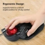 ELECOM JAPAN Huge Trackball Mouse 8 бутона МИШКА, снимка 3