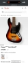 jazz bass sqier, снимка 5