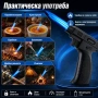 Мощна мини ръчна газова горелка домашна за запояване барбекю крем брюле кухненска готвене запалка, снимка 6