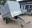 Туристическо, самосвално ремарке Neptun N7-236 PRR с брезент и шпригли Н-125 до 750кg., снимка 12