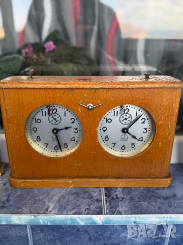 Лот шахматни часовници Янтар, снимка 5 - Антикварни и старинни предмети - 54245153