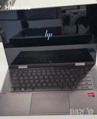 Лаптоп 2-в-1 HP ENVY x360 15.6" Touch / Ryzen 7 / 16GB RAM / 512GB SSD / Алуминиев, снимка 11 - Лаптопи за работа - 54582498