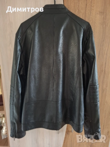 Продавам чисто ново кожено яке от естествена кожа -размер XL ., снимка 2 - Якета - 54801148