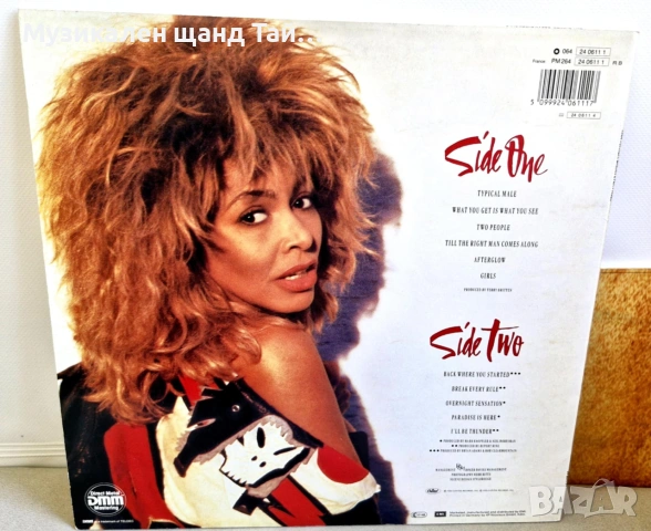 Грамофонни Плочи - Поп - Рок: Tina Turner - Break Every Rule , снимка 2 - Грамофонни плочи - 55046732