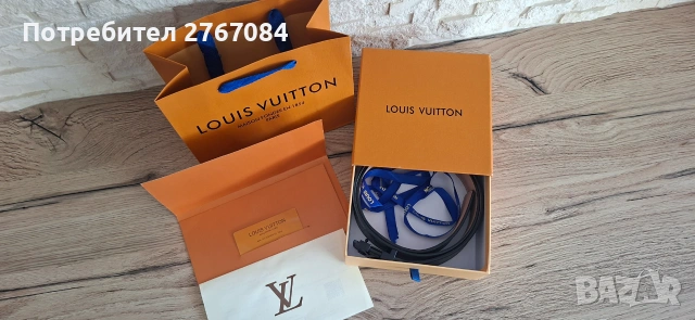  Продавам кожен колан Louis Vuitton (Пълен комплект), снимка 4 - Други - 55050220