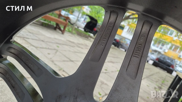 Продавам Оригинални AMG 21 цола, за Мерцедес, снимка 10 - Гуми и джанти - 54480916