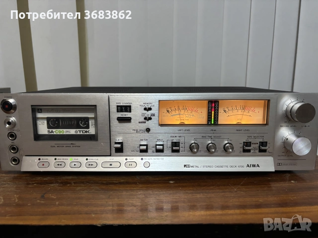 AIWA 6700 Stereo Cassette Deck