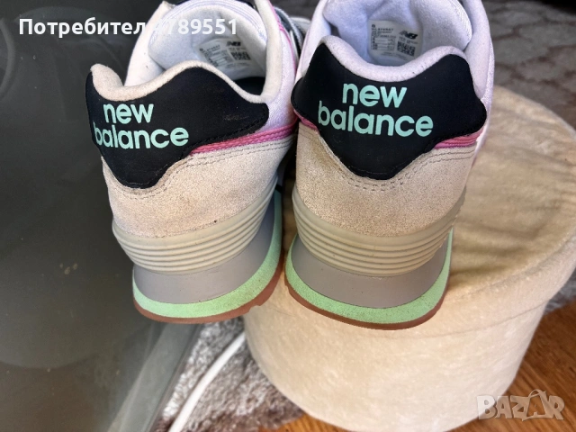 Дамски маратонки New Balance 574, снимка 3 - Маратонки - 54596261