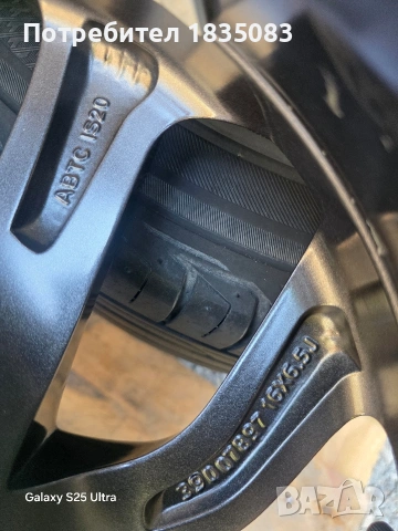Лети джанти 16ки 4х108 Opel, Peugeot, Citroen + летни гуми 195/60/16 Bridgestone, снимка 11 - Гуми и джанти - 55093158