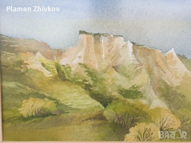 Акварел с размери : 43 см х 53 см , снимка 3 - Декорация за дома - 54275714