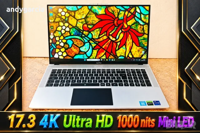Gigabyte AERO 17/Intel Core i7 12700H/NVidia RTX 3070ti 8GB/16G RAM/512 SSD/4K 120hz HDR1000 MiniLED