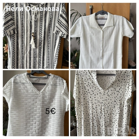 нови дамски блузи,големи размери, снимка 3 - Тениски - 55160356