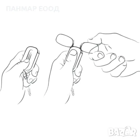 Компактни диоптрични очила ThinOptics със сребрист ключодържател, диоптри от +1.0 до +2.5, снимка 11 - Слънчеви и диоптрични очила - 55670728