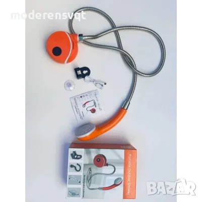 Преносим външен душ с електрическа помпа 2200 mAh