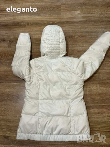 Оригинална дамска пухенка adidas Logo Printed White Puffer Jacket , XS размер , снимка 8 - Якета - 54135012