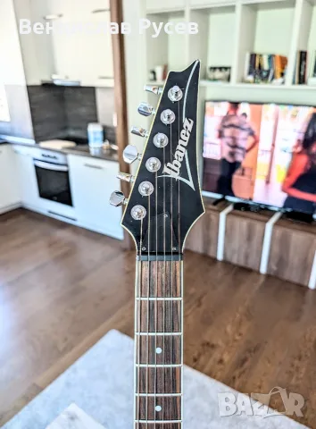 Ibanez RGA42FM Transparent Gray Burst, 2009, Indonesia, снимка 5 - Китари - 55685375