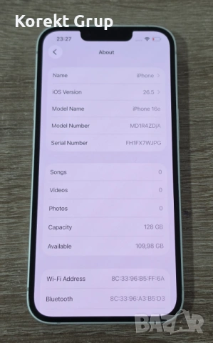 Iphone 16e 128gb, снимка 5 - Apple iPhone - 54908735