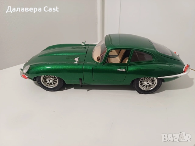 1/18 Jaguar E 1961 Bburago Italy , снимка 5 - Колекции - 54177124