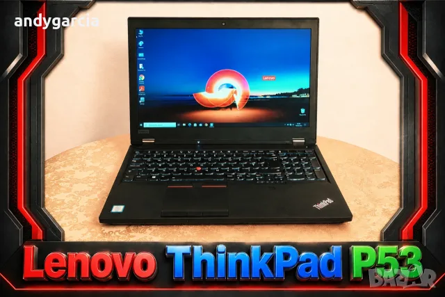  Lenovo ThinkPad P53/Core i5-9400H/16GB RAM/256GB SSD/Quadro T1000 4GB/15.6 FHD IPS работна станция