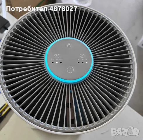 Пречиствател за въздух Afloia Kilo – 3-степенна филтрация, 1076 ft² покритие, 22 dB, 7 цвята светлин, снимка 2 - Овлажнители и пречистватели за въздух - 55310173