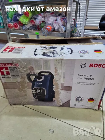 прахосмукачка с торбичка Bosch Serie 8
