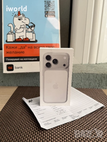 НОВ❗️24М ГАРАНЦИЯ❗️ iPhone 17 Pro Лизинг от 45€/мес Silver 256Gb⚠️, снимка 4 - Apple iPhone - 53982425