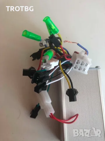 36-48V 13А контролер и 5+2 pin S866 LCD дисплей – 250-350W, снимка 4 - Друга електроника - 55434483