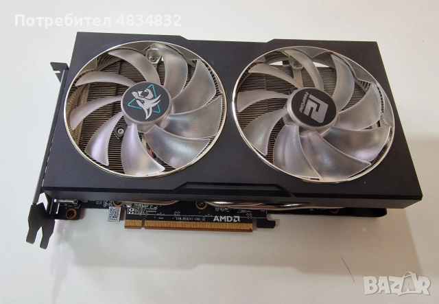 PowerColor Radeon RX 6600 XT Hellhound 8GB, снимка 4 - Видеокарти - 54666818