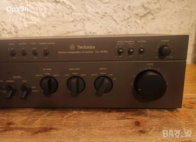 Technics SU-8080 (SU-80A) – Рядък винтидж стерео усилвател