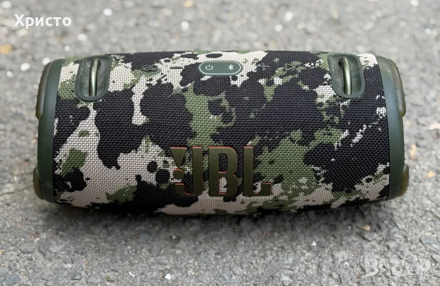 Преносима тонколона JBL Xtreme 3, Bluetooth, IP67, Pro Sound, Powerbank, 15H, Камуфлаж, снимка 4 - Тонколони - 55644587
