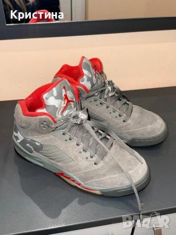 Jordan 5 кецове , снимка 2 - Кецове - 54160059