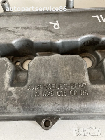 Дясен капак на клапани за Mercedes ML W163 400 CDI V8 двигател 628.963 A6280160005, снимка 3 - Части - 55265492