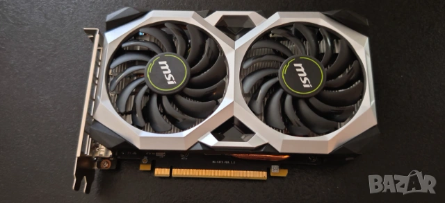 Продавам Перфектна Видео Карта MSI Ventus XS GTX 1660 Super OC Перфектна 3 дни тестов период, снимка 2 - Видеокарти - 54972477