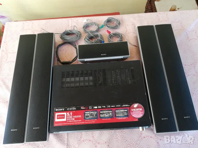 Sony STR-KS1200 аудио система 5.1, снимка 2 - Ресийвъри, усилватели, смесителни пултове - 55629450