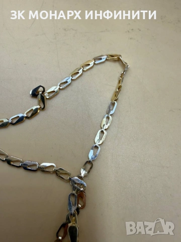 Златна гривна /585/, снимка 3 - Гривни - 54209594