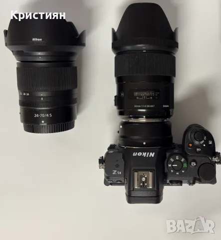 Nikon 24-70 F4S + Sigma 35mm F1.4 ART + FTZ адаптер