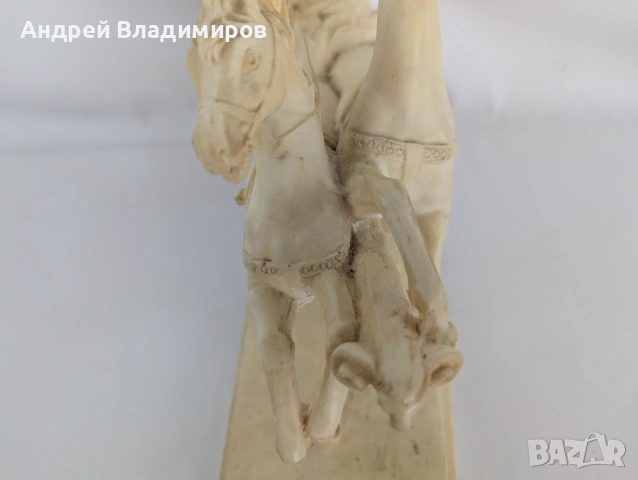 Малка статуя коне на Amilcare Santini, снимка 8 - Антикварни и старинни предмети - 54907426