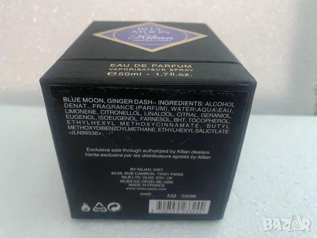 Blue Moon Ginger Dash by Kilian decant 5 ml en luxury glass spray bottle, снимка 2 - Унисекс парфюми - 55503644