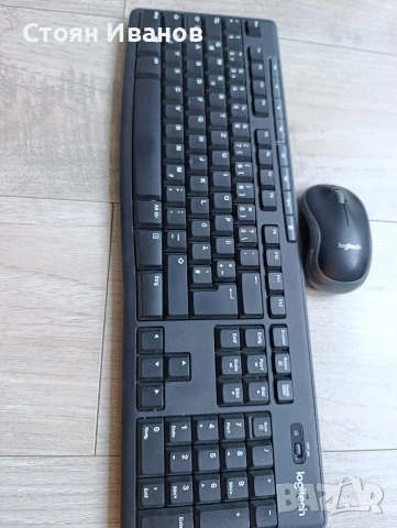 Безжичен комплект Logitech MK270 (Клавиатура + Мишка M185) – Немски стандарт (QWERTZ), снимка 2 - Клавиатури и мишки - 54050314