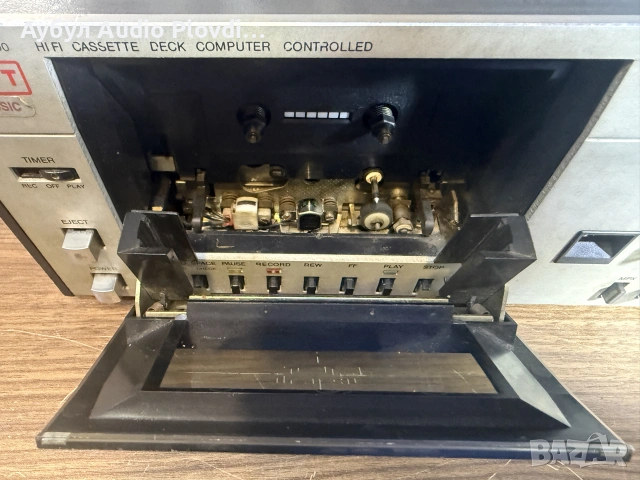 RFT Stereokassetten- deck HMK-D 100  Made in DDR Germany , снимка 6 - Декове - 55156604