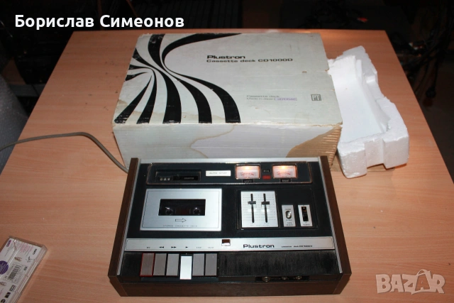 Касетен дек Plustron CD-1000 D, снимка 2 - Декове - 55251680