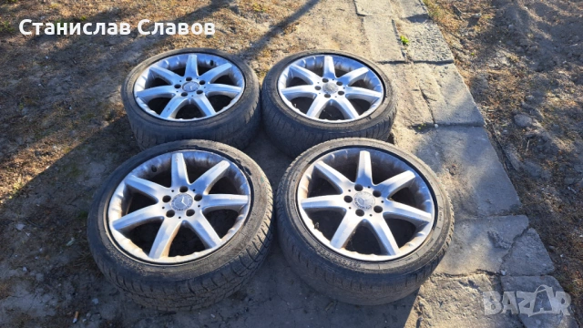 4 броя ал.джанти 17" 5х112 7.5ж ет37, снимка 2 - Гуми и джанти - 54430737