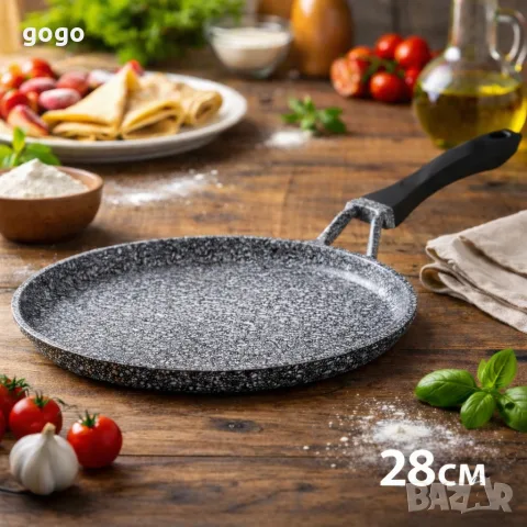 тиган за палачинки , снимка 4 - Съдове за готвене - 55579492