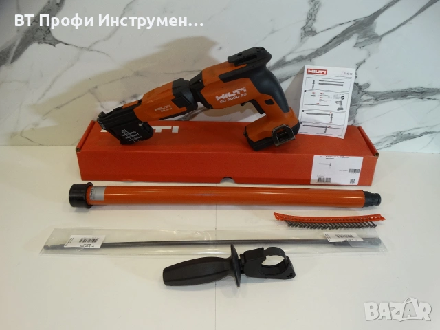 Hilti SD 5000 - 22 / SD - M2 / NURON + SME - Винтоверт за гипскартон + удължител, снимка 5 - Винтоверти - 55142829