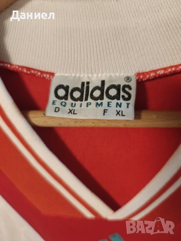 Ретро футболна блуза Adidas Equipment , снимка 5 - Футбол - 54358772