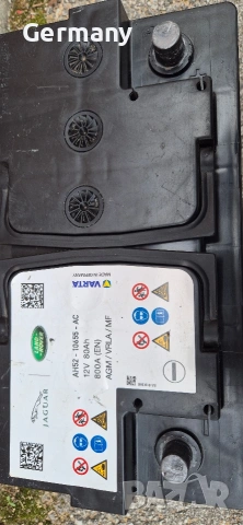 оригинален AGM акумулатор за range rover bmw mercedes vw audi 80AH VARTA, снимка 7 - Части - 53951901