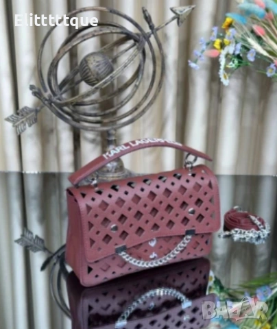 чанти KARL Lagerfeld ↔️ 25cm 🌹↕️ 15 cm 🌹, снимка 3 - Чанти - 54914604
