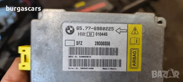 Централа airbag 65.77-6960225 Bmw 730D E65 3.0D - 231к.с. 2005г, снимка 2 - Части - 55643230