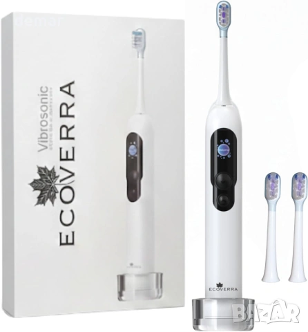 Електрическа четка за зъби ECOVERA с екран и 5+1 режима (GEN 3)